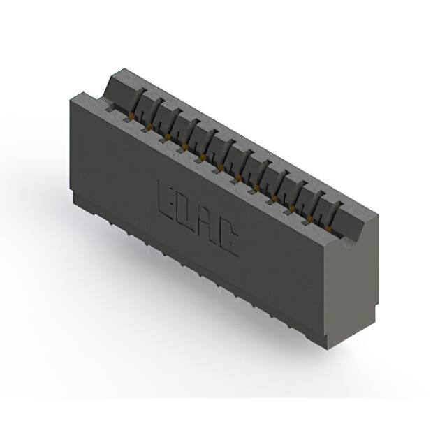 746-012-525-506 CONN EDGE SGL FMALE 12POS 0.125