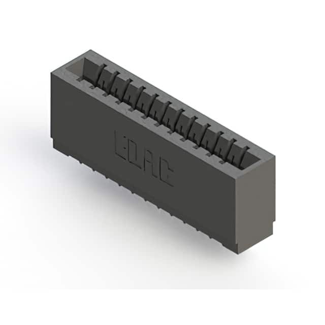 746-012-520-501 CONN EDGE SGL FMALE 12POS 0.125