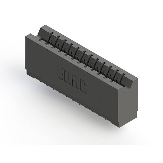 746-012-520-106 CONN EDGE SGL FMALE 12POS 0.125