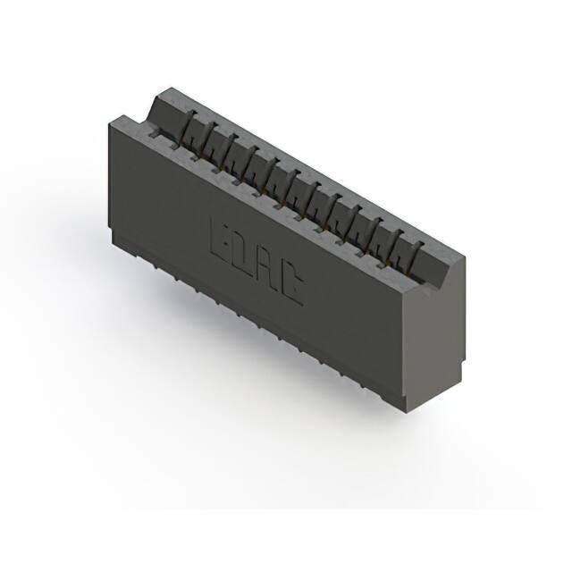 746-012-527-106 CONN EDGE SGL FMALE 12POS 0.125