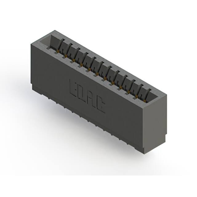 746-012-525-101 CONN EDGE SGL FMALE 12POS 0.125