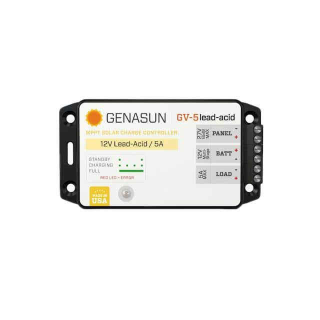 GV-5-PB-12V 5A Solar Charger MPPT 12V Pb