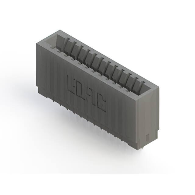 745-012-520-101 CONN EDGE SINGLE FML 12POS 0.100