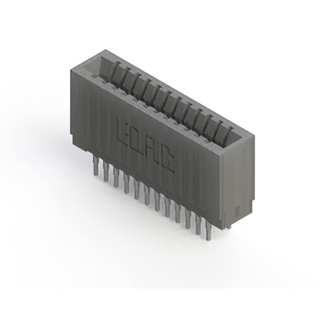 745-024-522-201 CONN EDGE DUAL FMALE 24POS 0.100