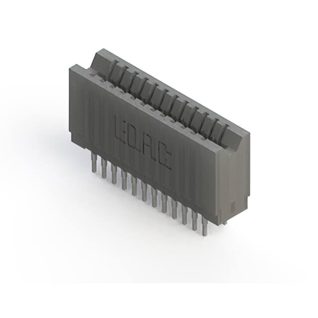 745-024-522-206 CONN EDGE DUAL FMALE 24POS 0.100
