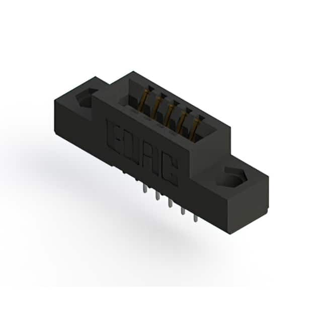 391-005-521-104 CONN EDGE SINGLE FML 5POS 0.100
