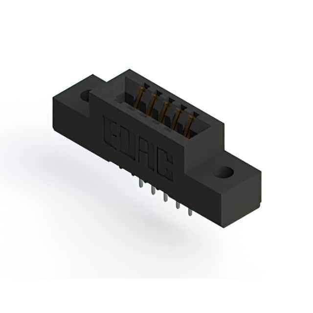 391-005-521-102 CONN EDGE SINGLE FML 5POS 0.100