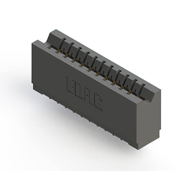746-011-525-106 CONN EDGE SGL FMALE 11POS 0.125