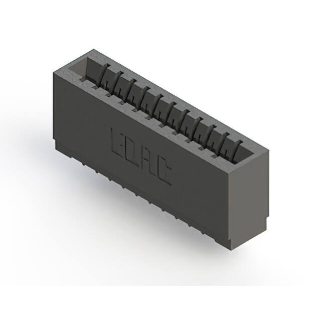 746-011-520-501 CONN EDGE SGL FMALE 11POS 0.125