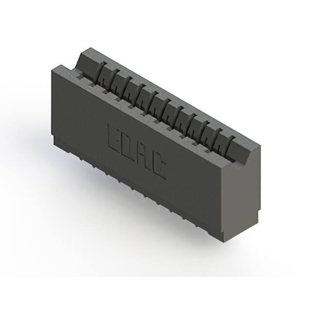 746-011-520-506 CONN EDGE SGL FMALE 11POS 0.125