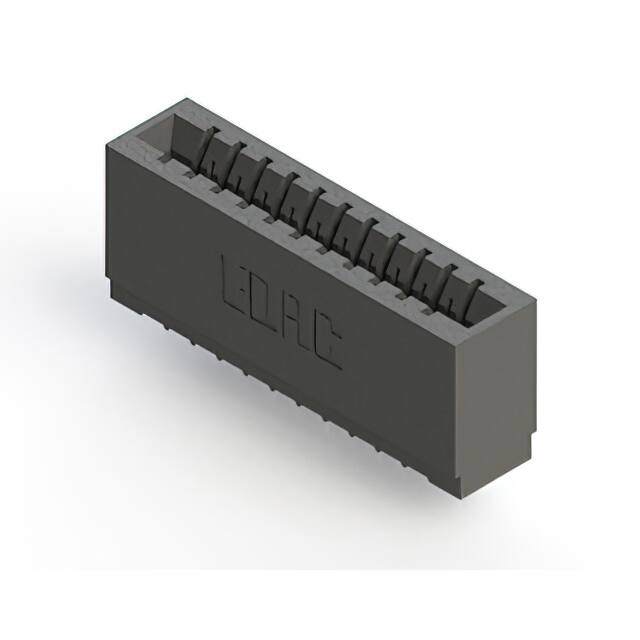 746-011-520-101 CONN EDGE SGL FMALE 11POS 0.125