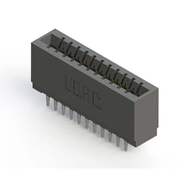 746-022-525-601 CONN EDGE DUAL FMALE 22POS 0.125