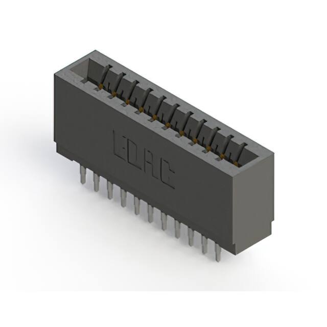 746-022-525-201 CONN EDGE DUAL FMALE 22POS 0.125