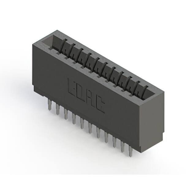 746-022-520-601 CONN EDGE DUAL FMALE 22POS 0.125