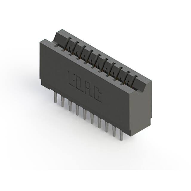 746-020-527-606 CONN EDGE DUAL FMALE 20POS 0.125
