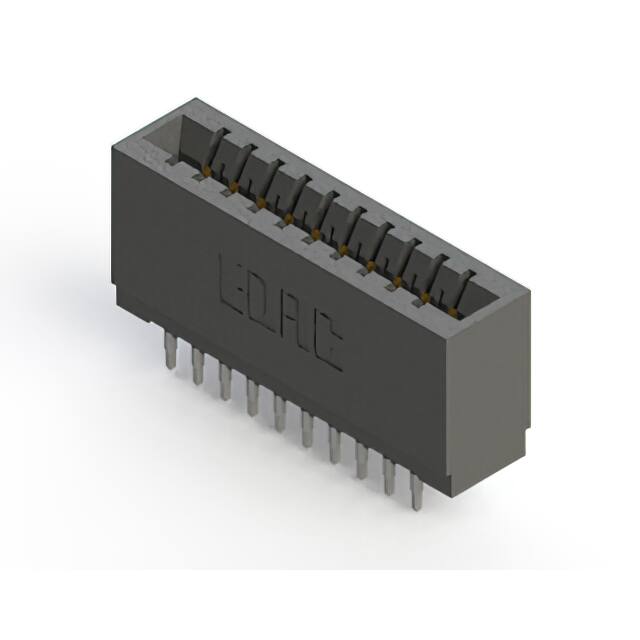 746-020-525-201 CONN EDGE DUAL FMALE 20POS 0.125