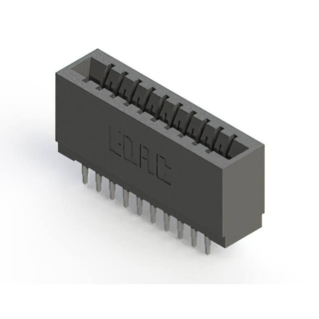 746-020-520-201 CONN EDGE DUAL FMALE 20POS 0.125