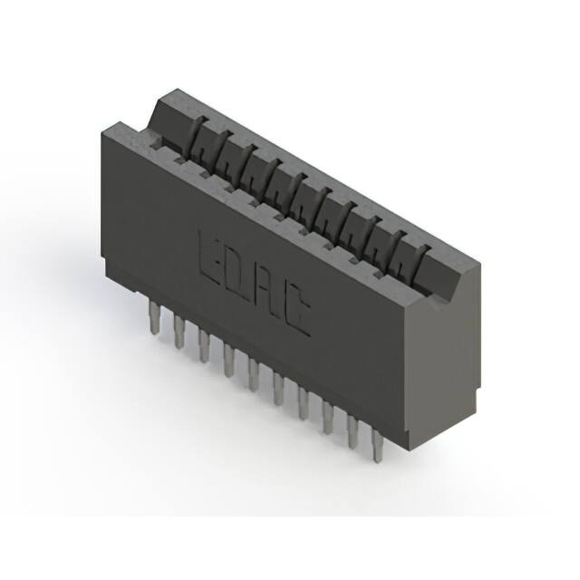 746-020-520-606 CONN EDGE DUAL FMALE 20POS 0.125