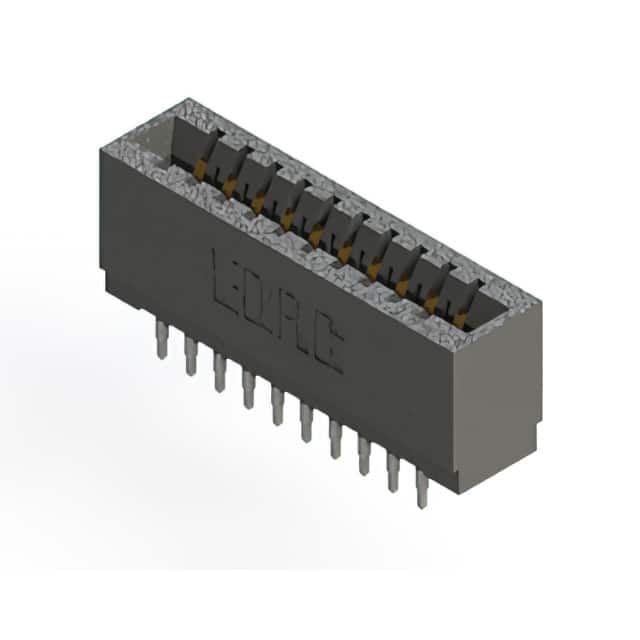 726-020-520-201 CONN EDGE DUAL FMALE 20POS 0.125