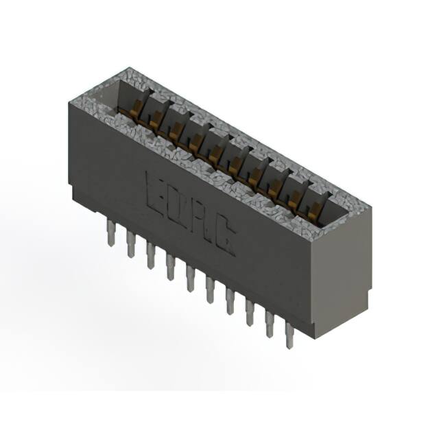 726-020-525-201 CONN EDGE DUAL FMALE 20POS 0.125