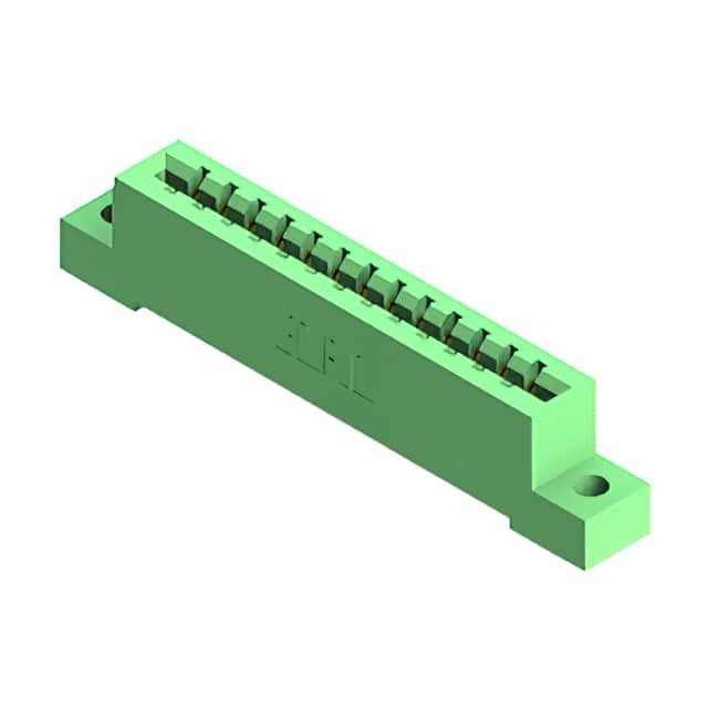 337-013-521-104 CONN EDGE SGL FMALE 13POS 0.156
