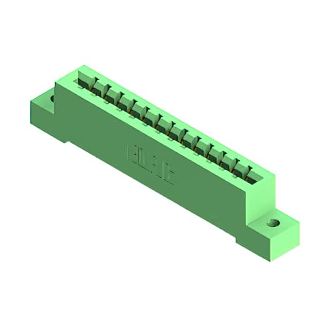 337-013-520-102 CONN EDGE SGL FMALE 13POS 0.156