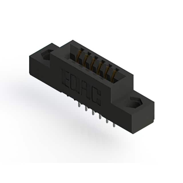 391-006-521-104 CONN EDGE SINGLE FML 6POS 0.100