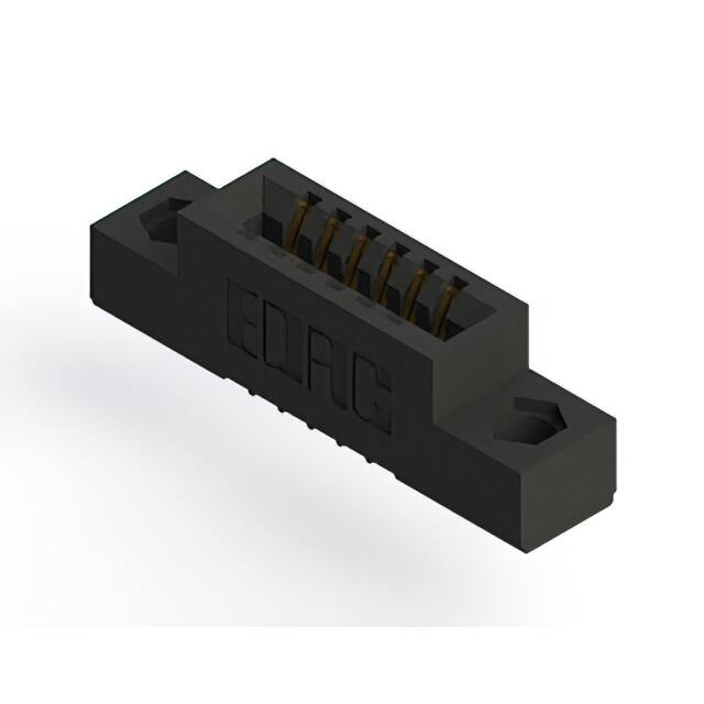 391-006-520-104 CONN EDGE SINGLE FML 6POS 0.100