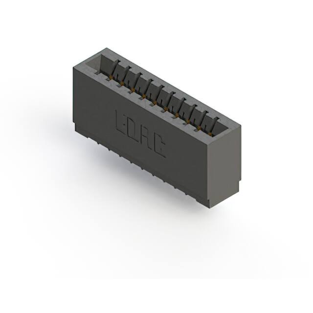 746-010-545-501 CONN EDGE SGL FMALE 10POS 0.125