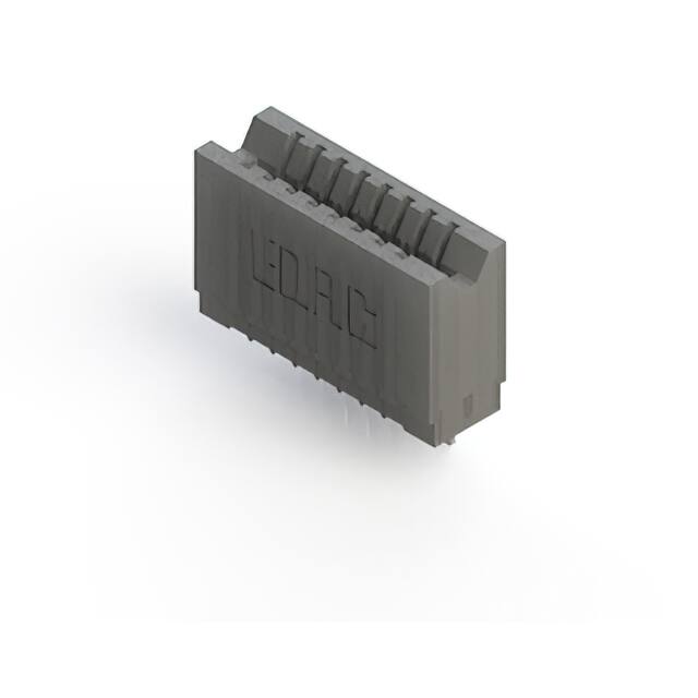 745-008-540-106 CONN EDGE SINGLE FML 8POS 0.100