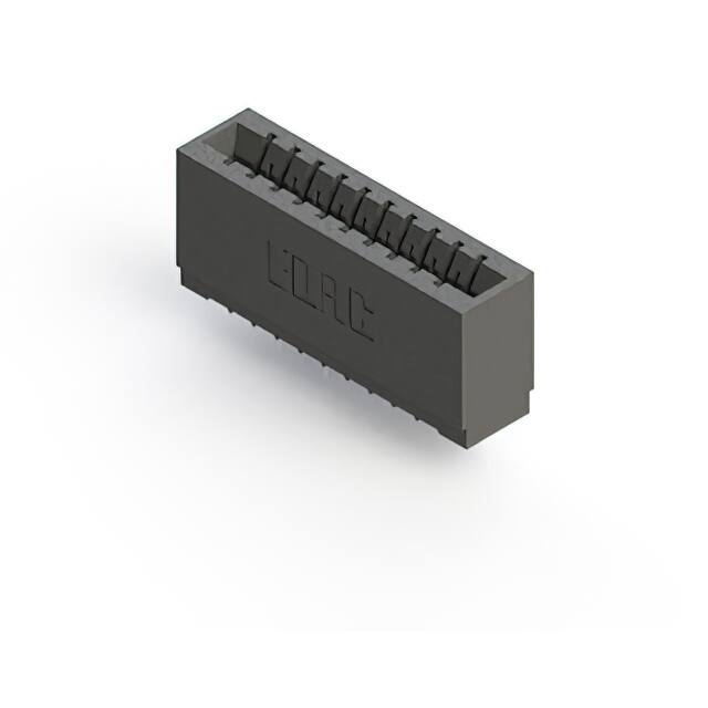 746-010-553-501 CONN EDGE SGL FMALE 10POS 0.125
