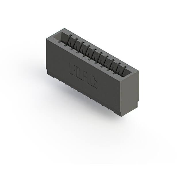 746-010-553-101 CONN EDGE SGL FMALE 10POS 0.125