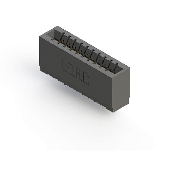 746-010-545-101 CONN EDGE SGL FMALE 10POS 0.125