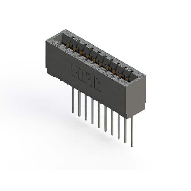 726-010-553-101 CONN EDGE SGL FMALE 10POS 0.125