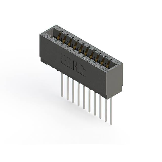 726-010-541-101 CONN EDGE SGL FMALE 10POS 0.125