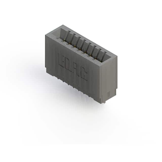 745-008-545-101 CONN EDGE SINGLE FML 8POS 0.100