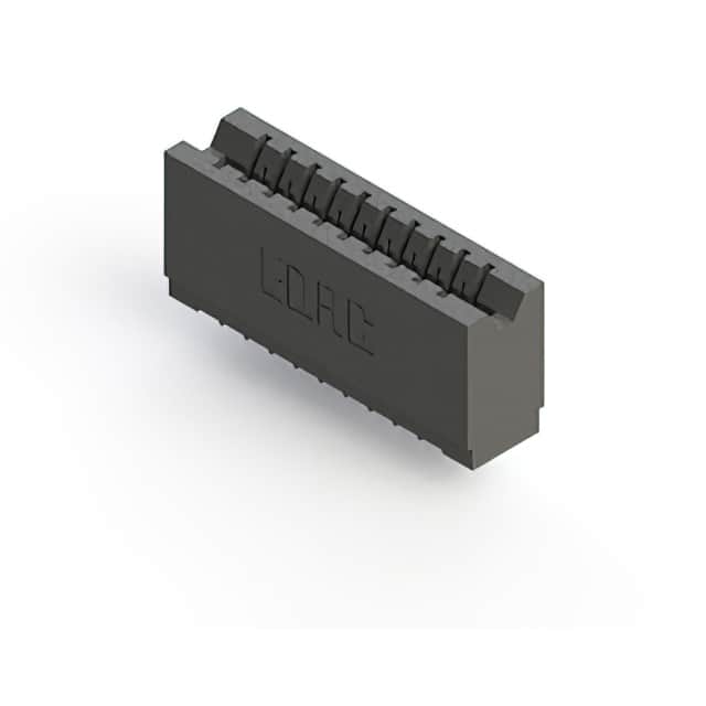 746-010-540-106 CONN EDGE SGL FMALE 10POS 0.125