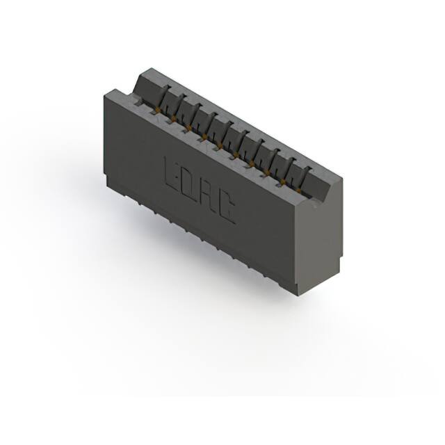 746-010-545-106 CONN EDGE SGL FMALE 10POS 0.125