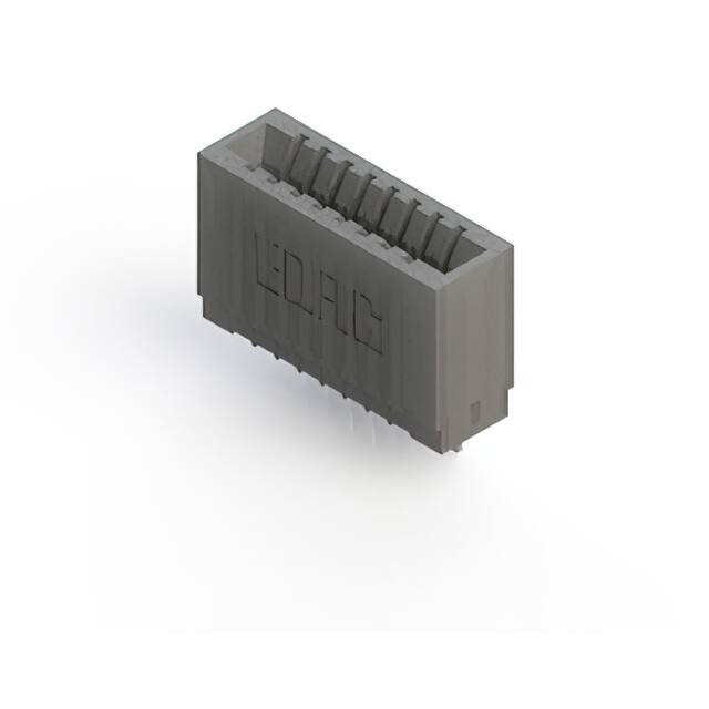 745-008-540-101 CONN EDGE SINGLE FML 8POS 0.100