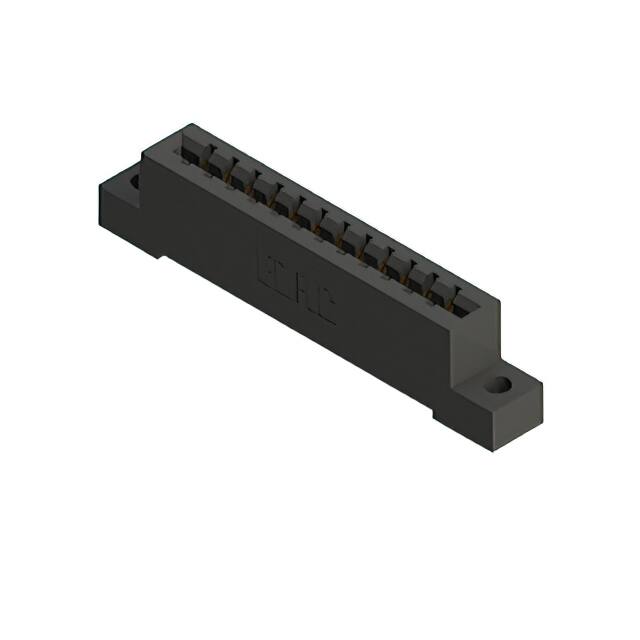 387-012-540-104 CONN EDGE SGL FMALE 12POS 0.156