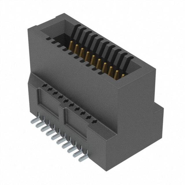 MEC8-110-01-L-DV-TR CONN EDGE DUAL FMALE 20POS 0.031
