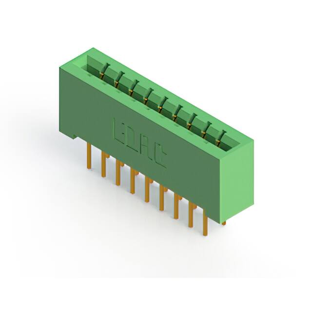 333-018-523-201 CONN EDGE DUAL FMALE 18POS 0.156