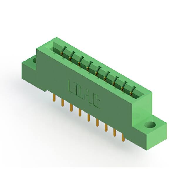 333-018-521-204 CONN EDGE DUAL FMALE 18POS 0.156