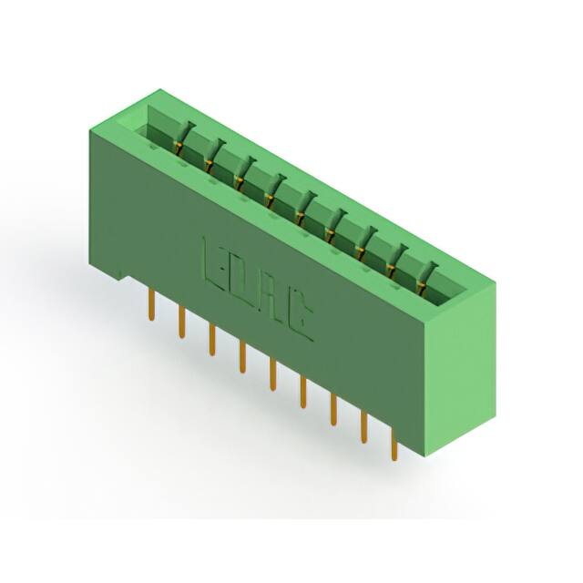 333-018-524-201 CONN EDGE DUAL FMALE 18POS 0.156