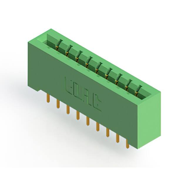 333-018-521-201 CONN EDGE DUAL FMALE 18POS 0.156