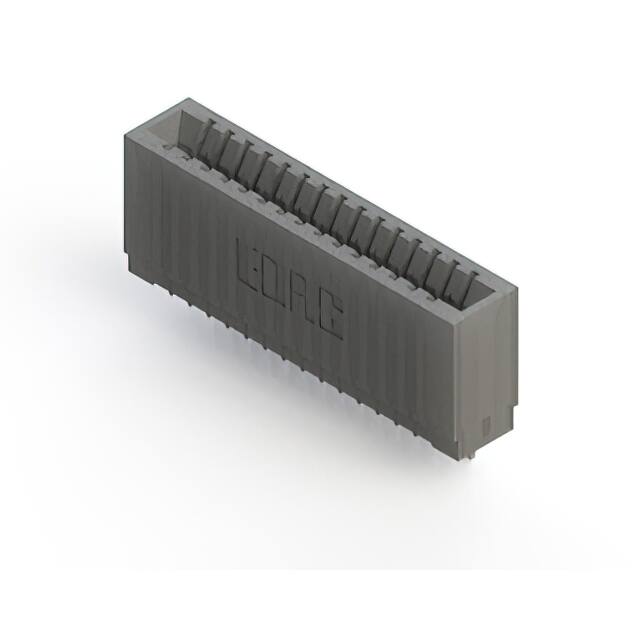 745-015-522-101 CONN EDGE SINGLE FML 15POS 0.100