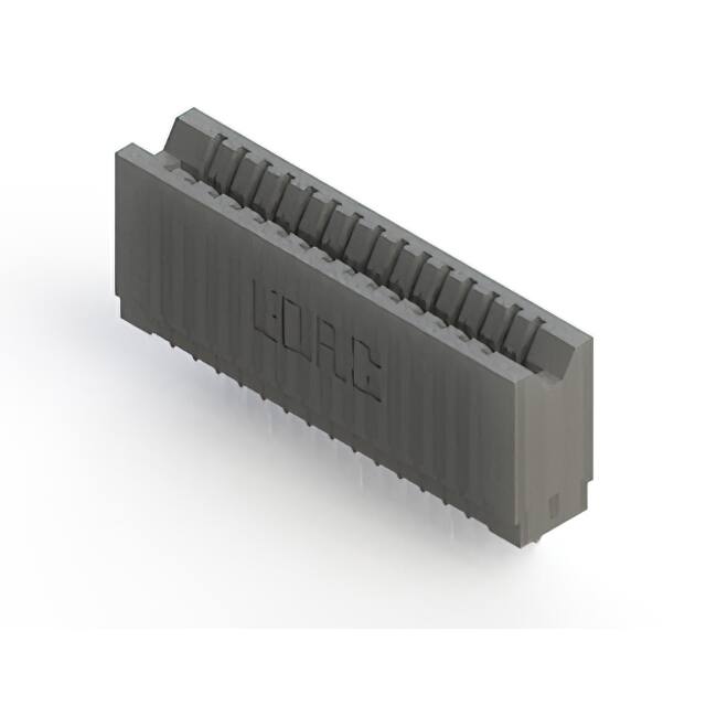 745-015-520-106 CONN EDGE SINGLE FML 15POS 0.100