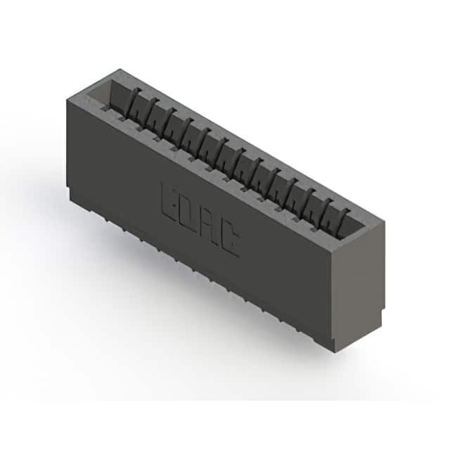 746-013-520-501 CONN EDGE SGL FMALE 13POS 0.125