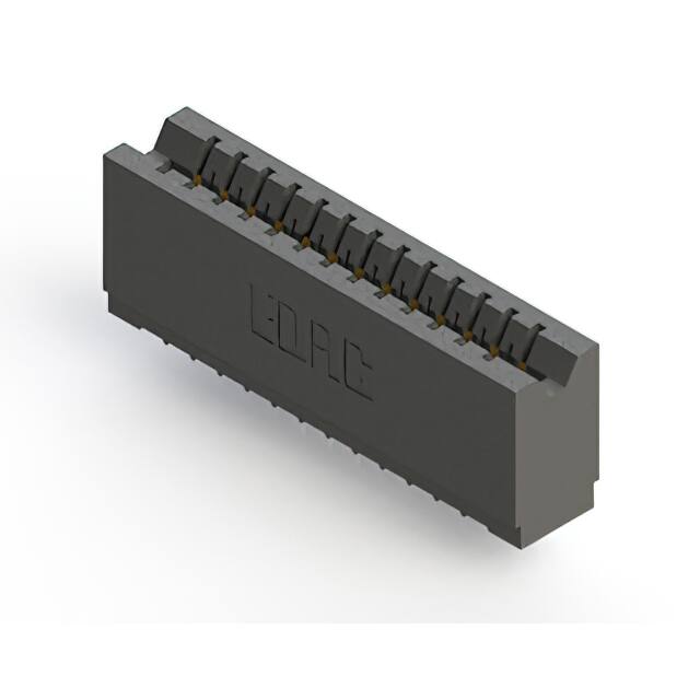 746-013-525-106 CONN EDGE SGL FMALE 13POS 0.125