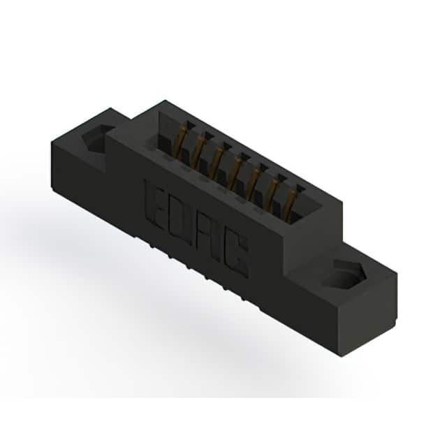 391-007-524-104 CONN EDGE SINGLE FML 7POS 0.100